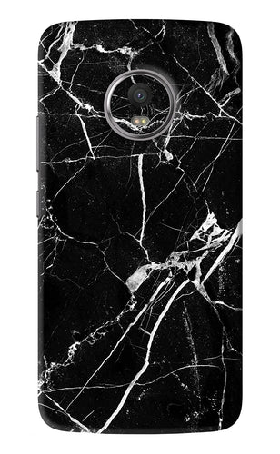 Black Marble Texture 2 Motorola Moto G5 Plus Back Skin Wrap