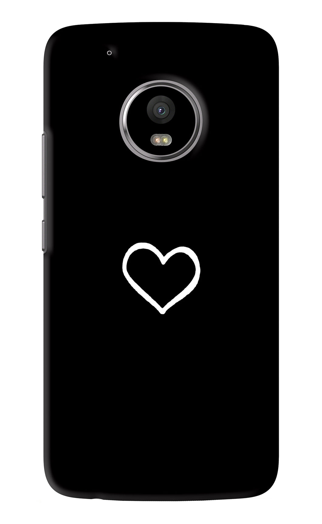 Heart Motorola Moto G5 Plus Back Skin Wrap