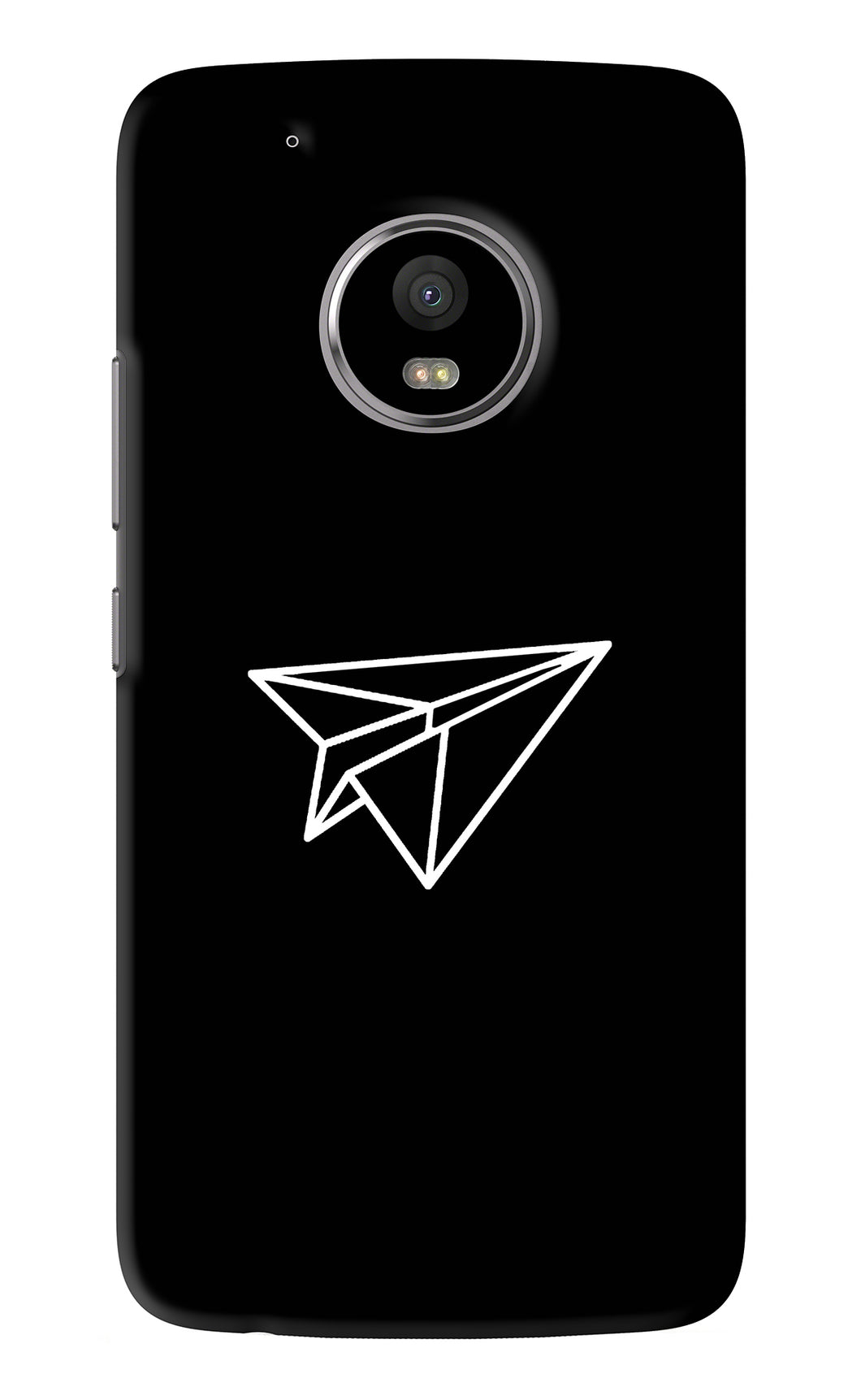 Paper Plane White Motorola Moto G5 Plus Back Skin Wrap