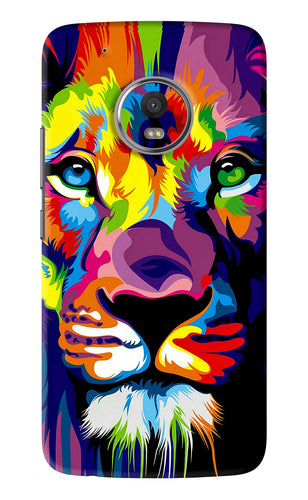 Lion Motorola Moto G5 Plus Back Skin Wrap