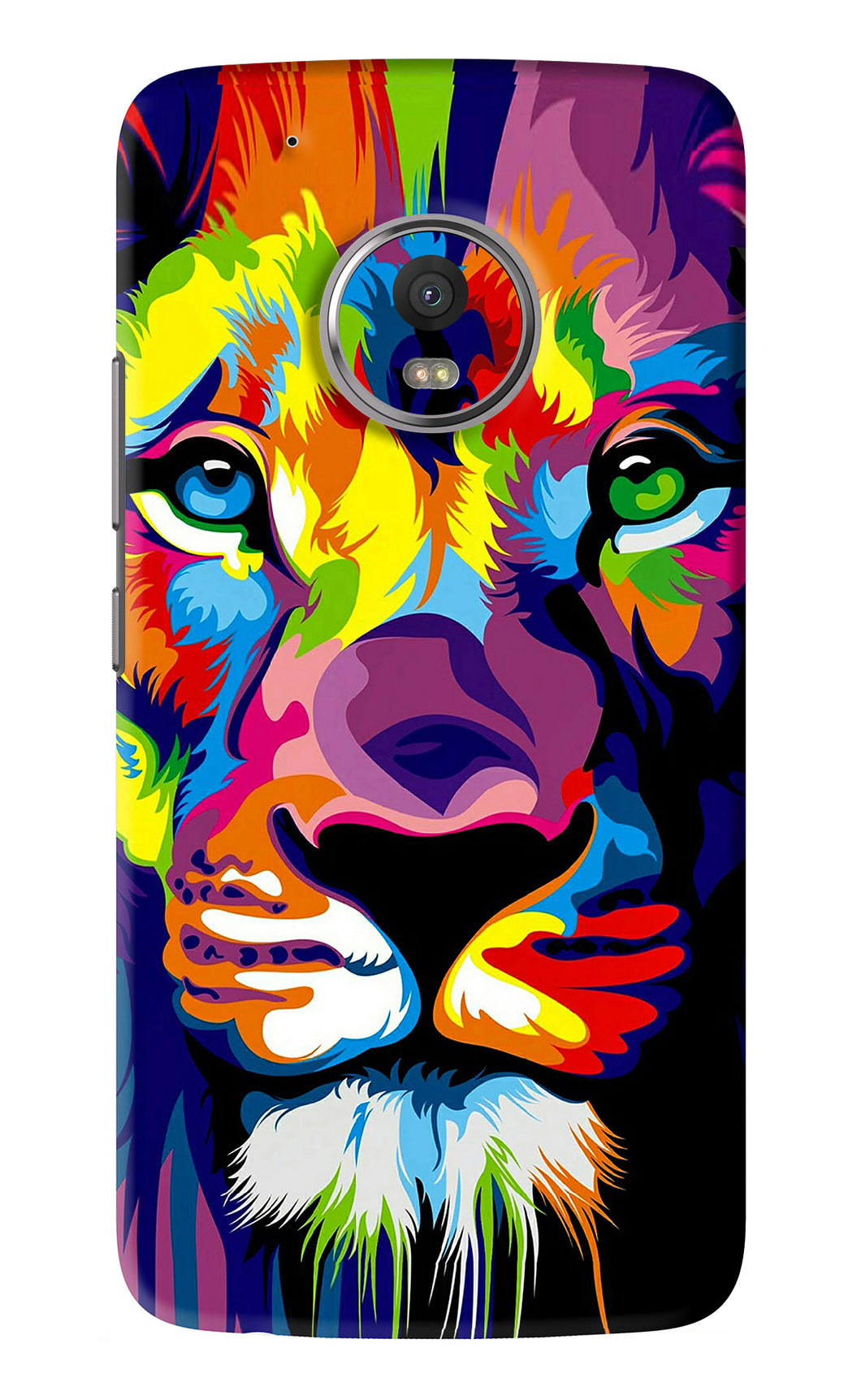 Lion Motorola Moto G5 Plus Back Skin Wrap