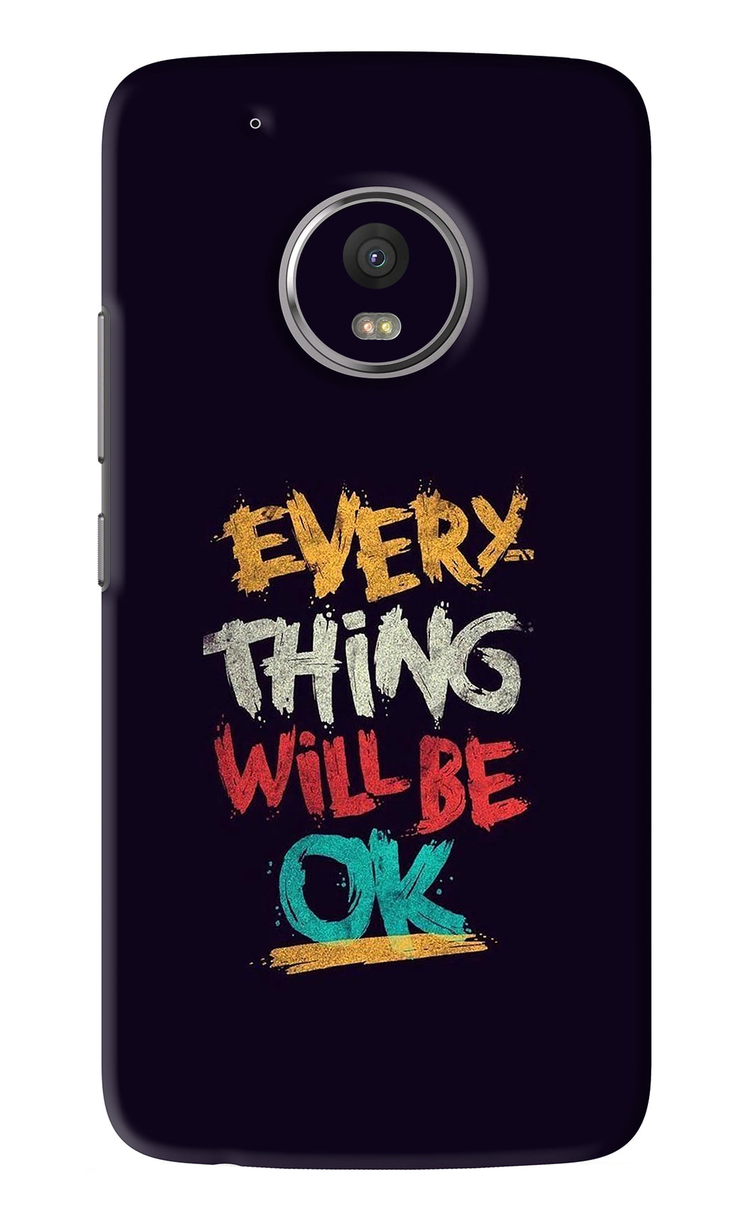 Everything Will Be Ok Motorola Moto G5 Plus Back Skin Wrap