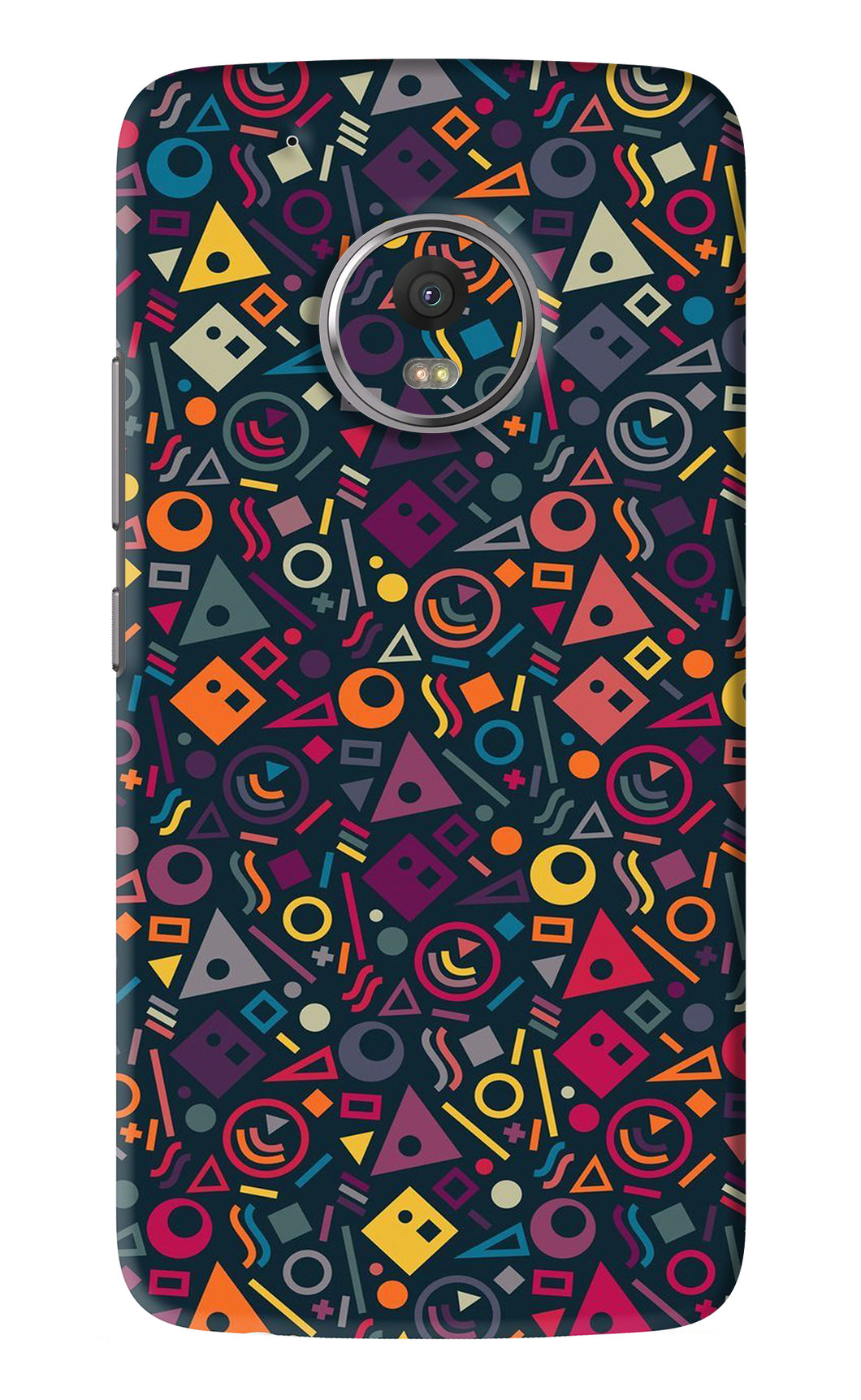 Geometric Abstract Motorola Moto G5 Plus Back Skin Wrap