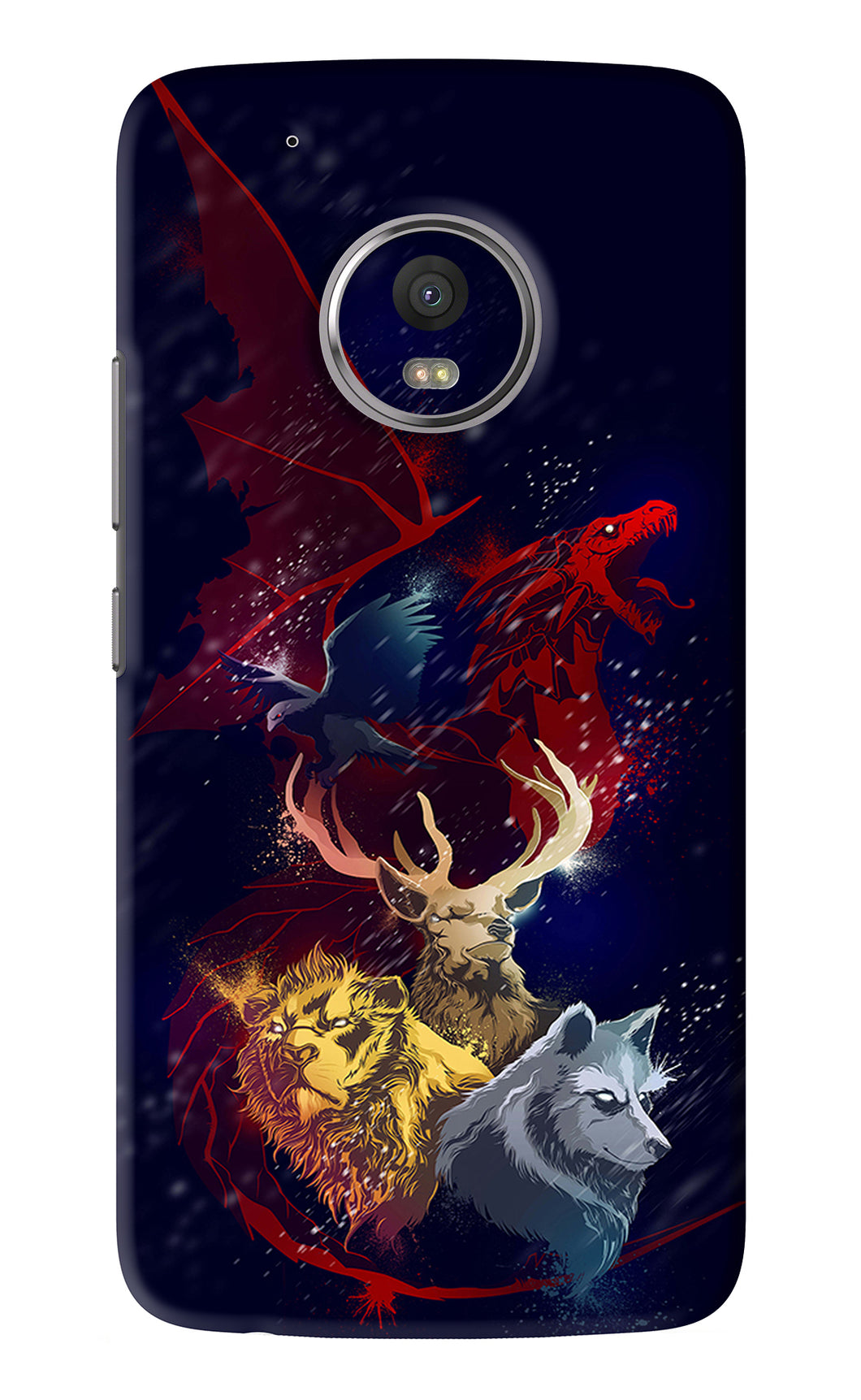 Game Of Thrones Motorola Moto G5 Plus Back Skin Wrap