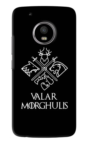 Valar Morghulis | Game Of Thrones Motorola Moto G5 Plus Back Skin Wrap