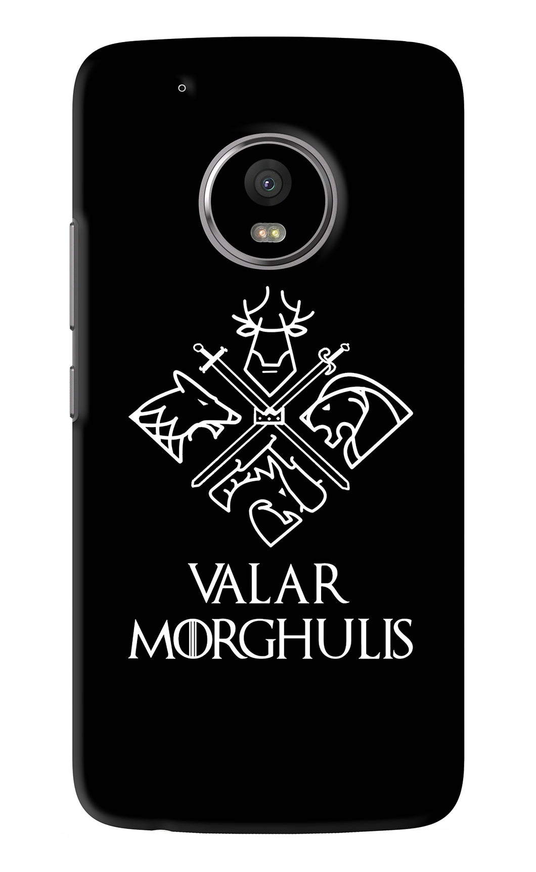 Valar Morghulis | Game Of Thrones Motorola Moto G5 Plus Back Skin Wrap