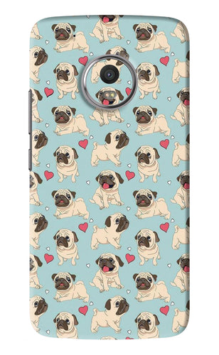 Pug Dog Motorola Moto G5 Plus Back Skin Wrap