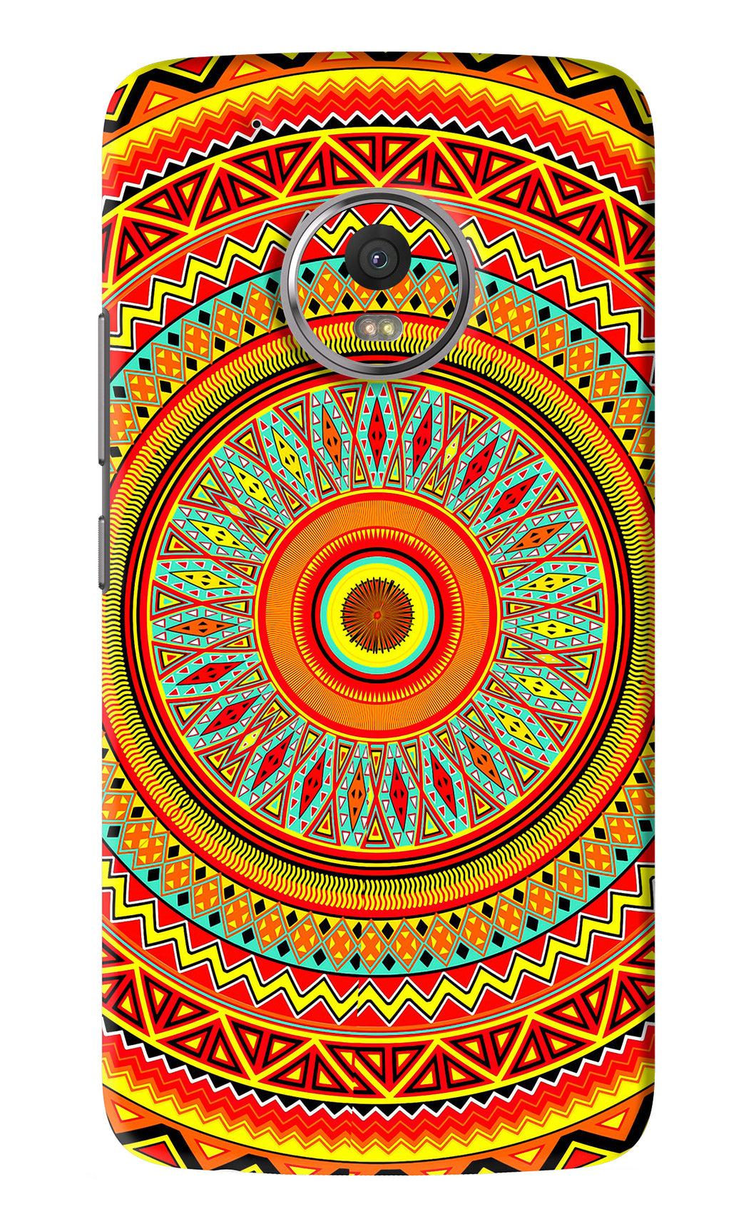 Mandala Pattern Motorola Moto G5 Plus Back Skin Wrap