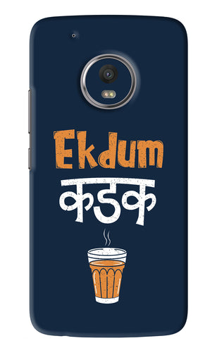 Ekdum Kadak Chai Motorola Moto G5 Plus Back Skin Wrap