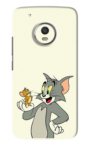 Tom & Jerry Motorola Moto G5 Plus Back Skin Wrap