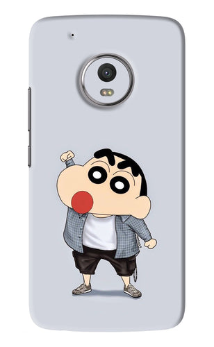 Shinchan Motorola Moto G5 Plus Back Skin Wrap