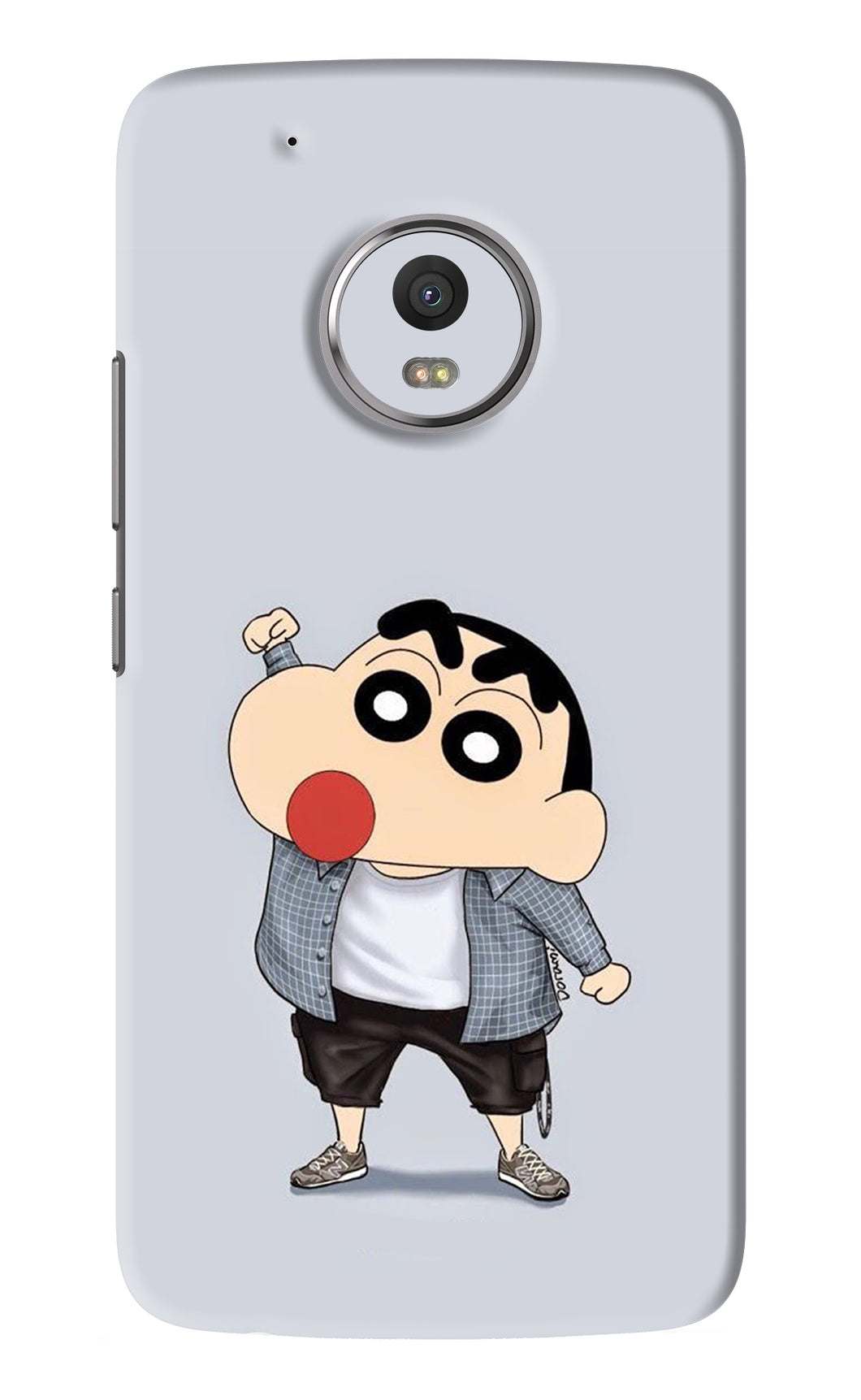 Shinchan Motorola Moto G5 Plus Back Skin Wrap