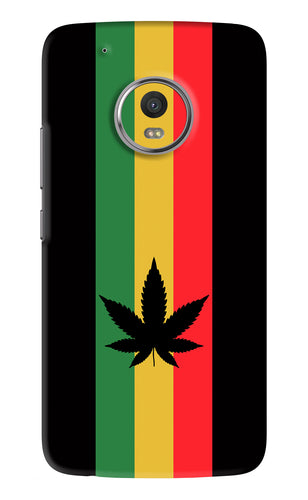 Weed Flag Motorola Moto G5 Plus Back Skin Wrap