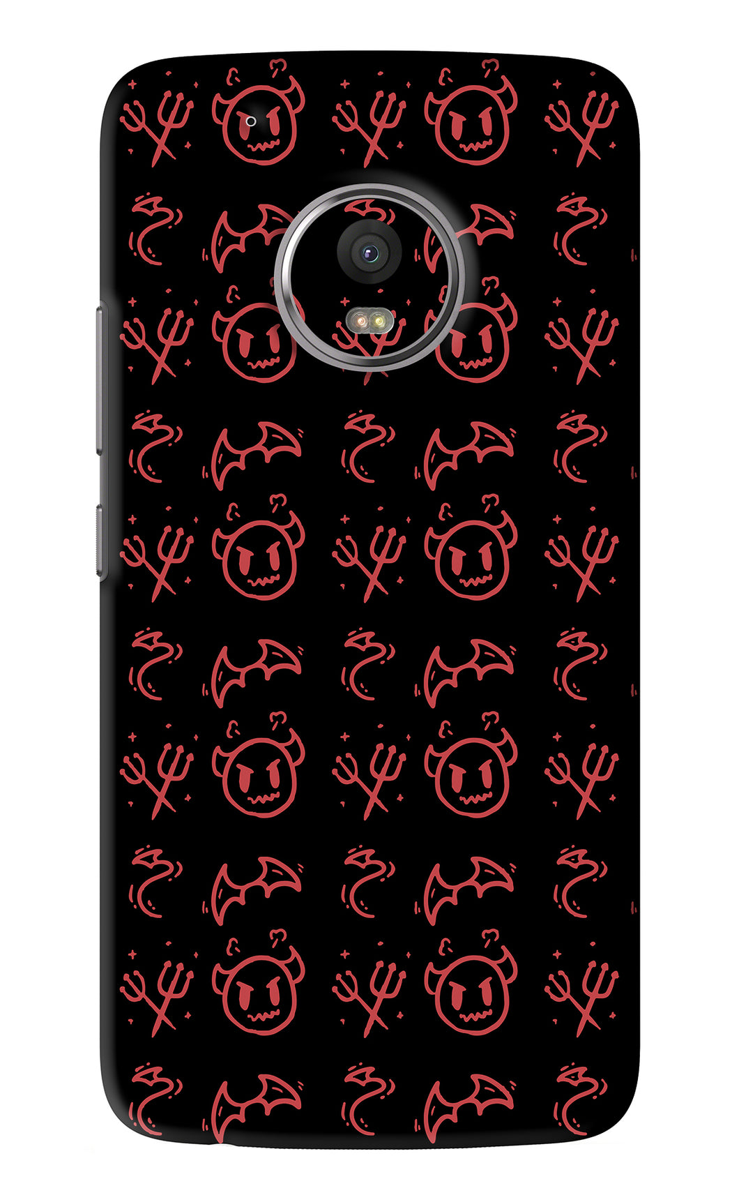 Devil Motorola Moto G5 Plus Back Skin Wrap