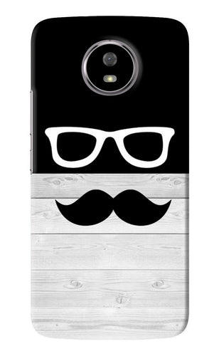 Mustache Motorola Moto G5S Back Skin Wrap