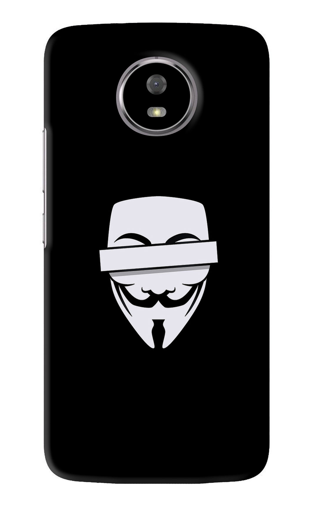 Anonymous Face Motorola Moto G5S Back Skin Wrap