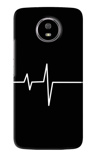 Heart Beats Motorola Moto G5S Back Skin Wrap