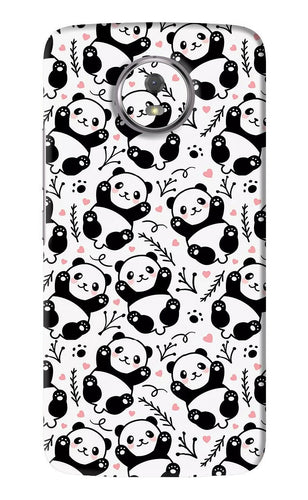 Cute Panda Motorola Moto G5S Back Skin Wrap