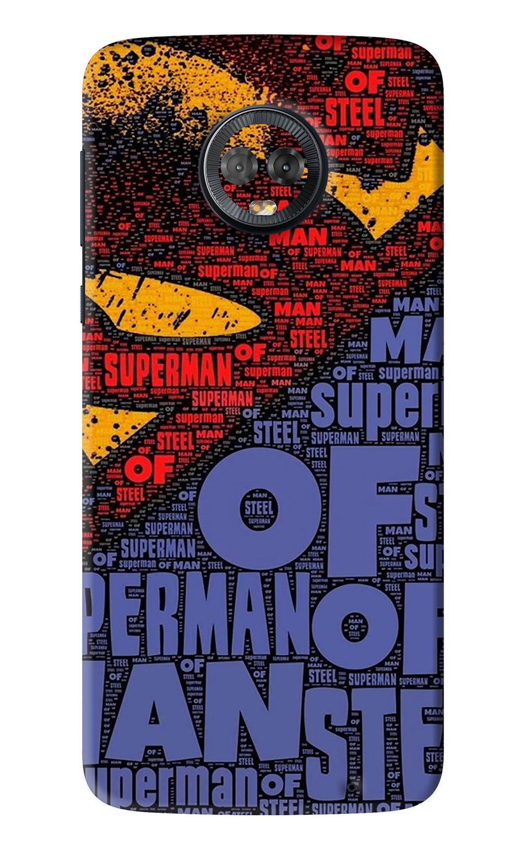 Superman Motorola Moto G6 Back Skin Wrap