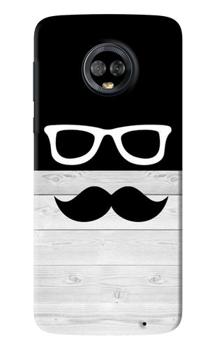 Mustache Motorola Moto G6 Back Skin Wrap