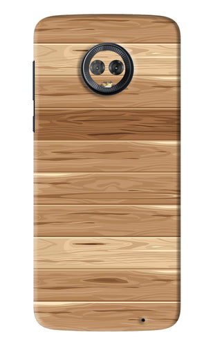 Wooden Vector Motorola Moto G6 Back Skin Wrap