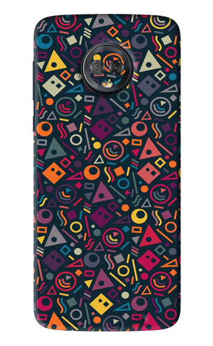 Geometric Abstract Motorola Moto G6 Back Skin Wrap