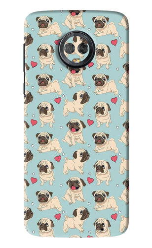 Pug Dog Motorola Moto G6 Back Skin Wrap