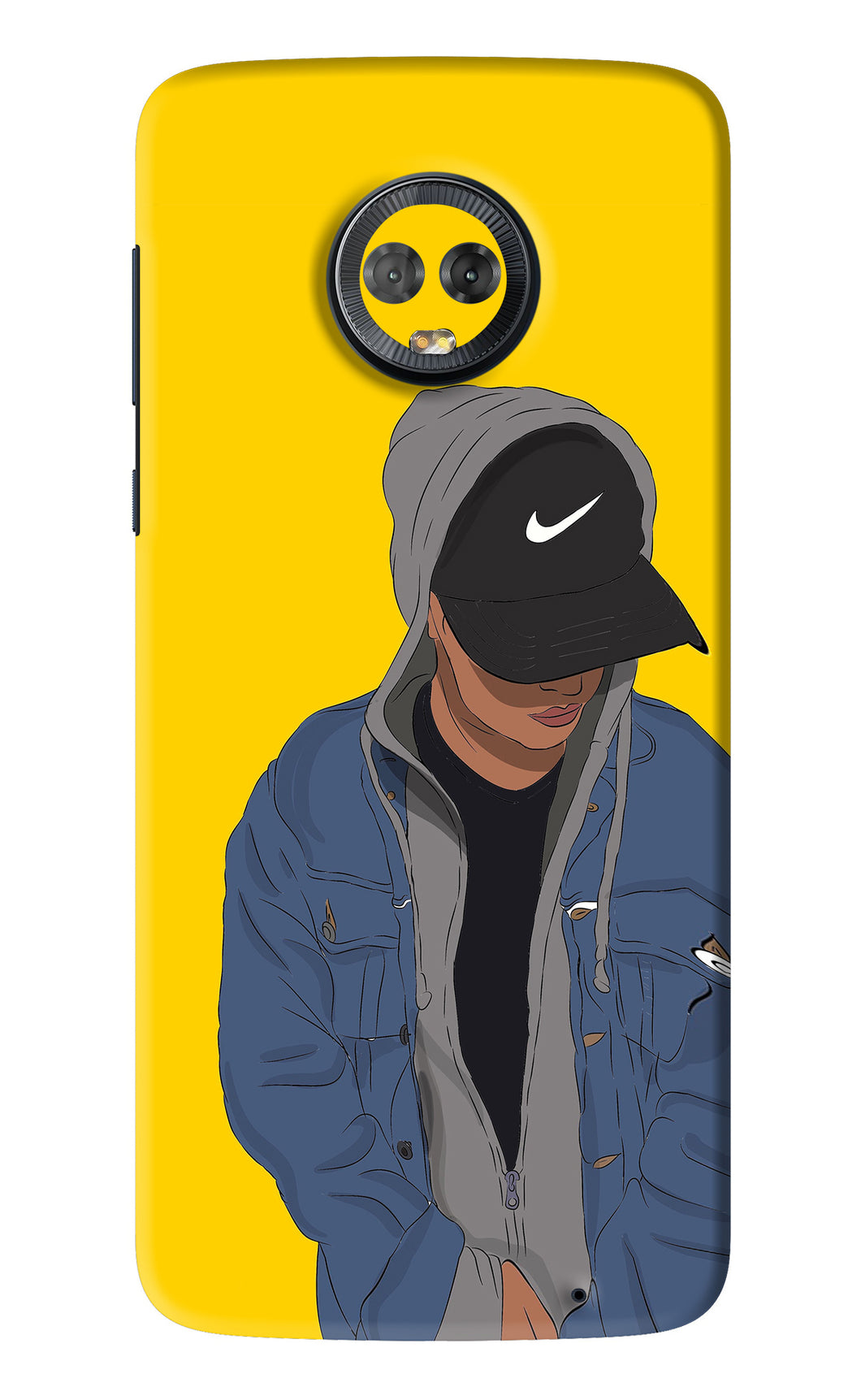 Nike Boy Motorola Moto G6 Back Skin Wrap