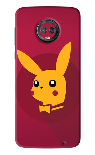 Pikachu Motorola Moto G6 Back Skin Wrap