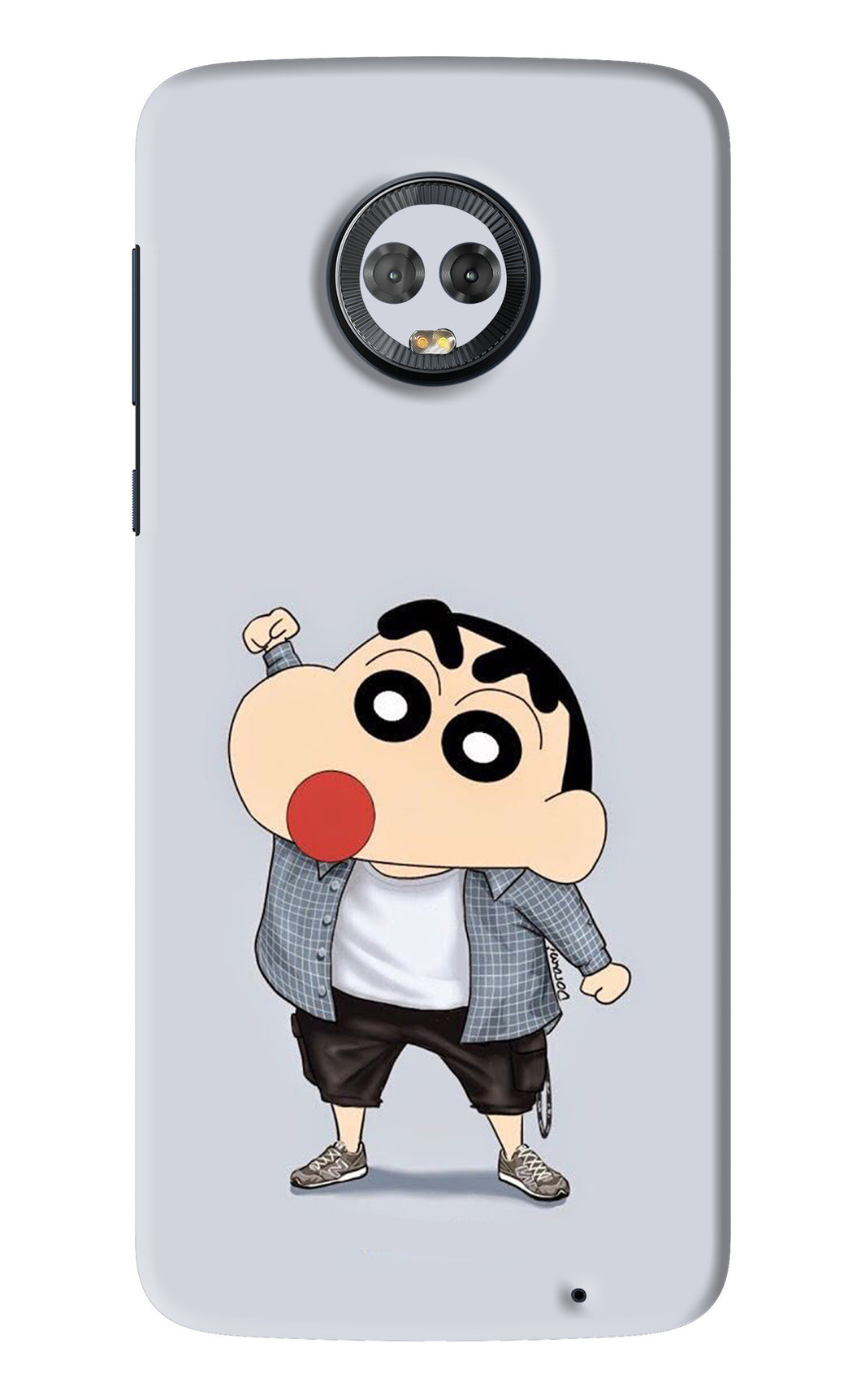 Shinchan Motorola Moto G6 Back Skin Wrap
