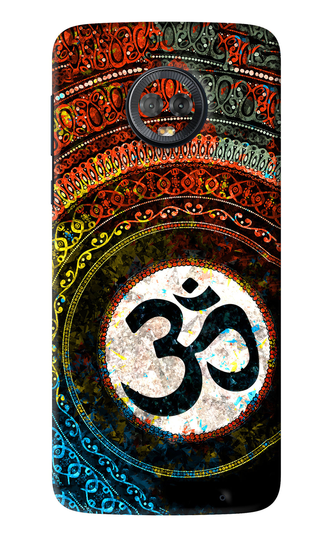 Om Cultural Motorola Moto G6 Back Skin Wrap