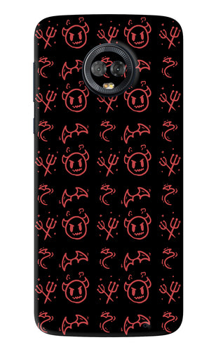 Devil Motorola Moto G6 Back Skin Wrap