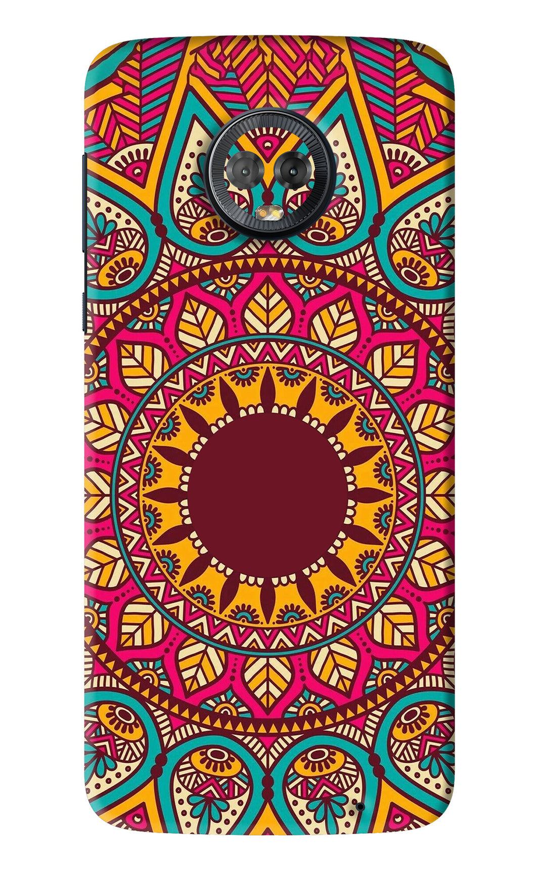 Mandala Pattern 1 Motorola Moto G6 Back Skin Wrap