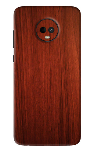 Wooden Plain Pattern Motorola Moto G7 Back Skin Wrap
