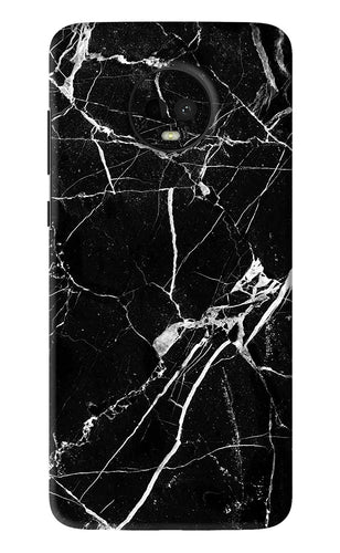 Black Marble Texture 2 Motorola Moto G7 Back Skin Wrap
