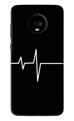 Heart Beats Motorola Moto G7 Back Skin Wrap