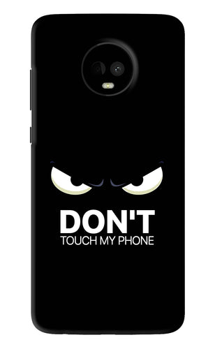 Don'T Touch My Phone Motorola Moto G7 Back Skin Wrap