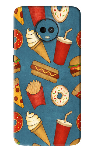 Foodie Motorola Moto G7 Back Skin Wrap