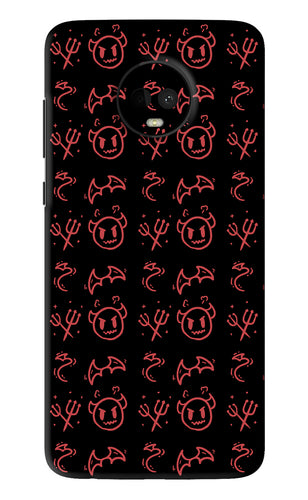 Devil Motorola Moto G7 Back Skin Wrap