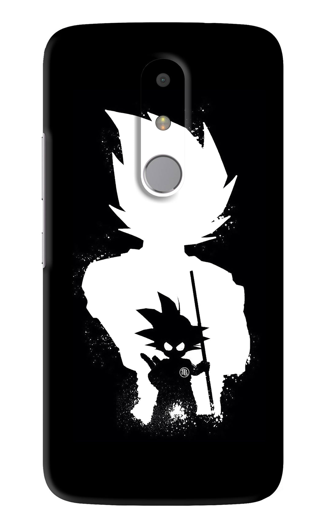 Goku Shadow Motorola Moto M Back Skin Wrap