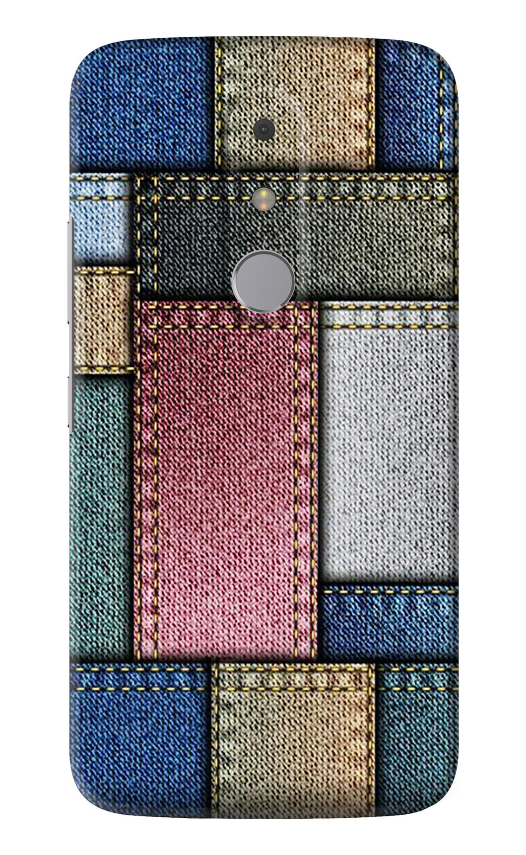 Multicolor Jeans Motorola Moto M Back Skin Wrap
