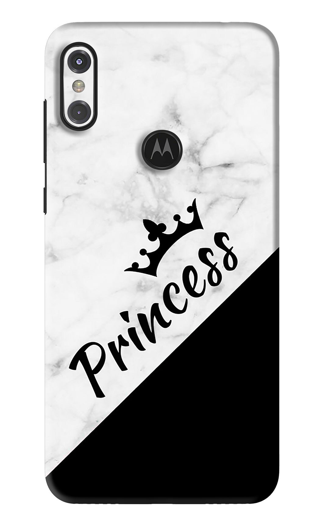 Princess Motorola Moto One Power Back Skin Wrap