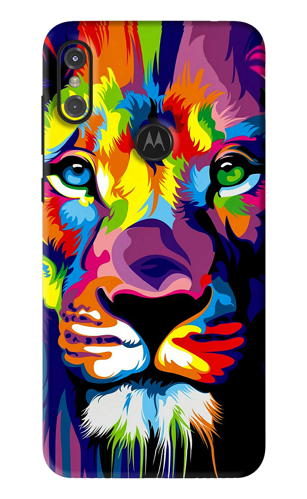 Lion Motorola Moto One Power Back Skin Wrap