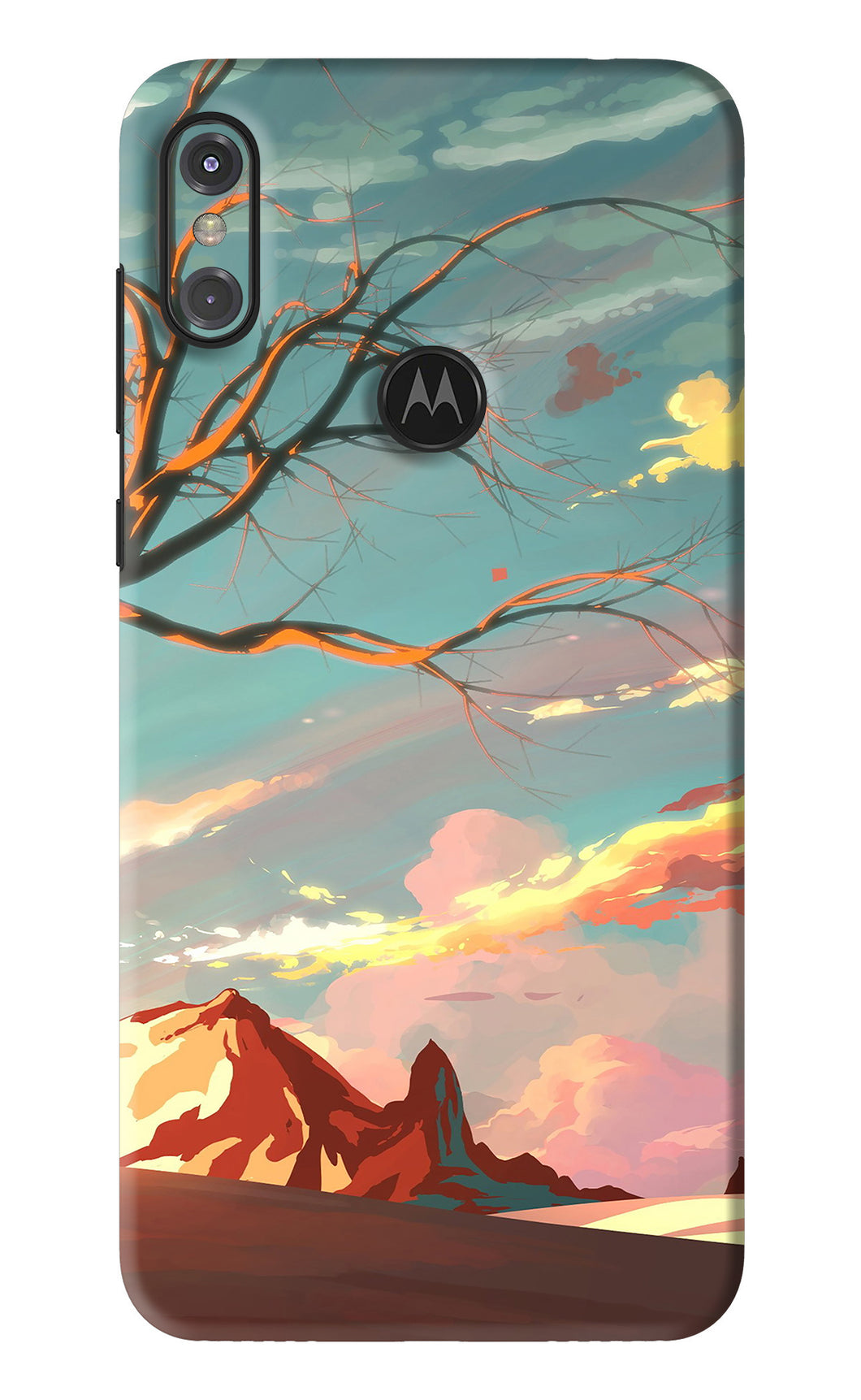 Scenery Motorola Moto One Power Back Skin Wrap