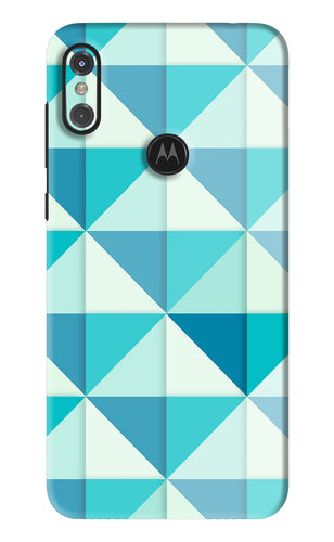 Abstract 2 Motorola Moto One Power Back Skin Wrap
