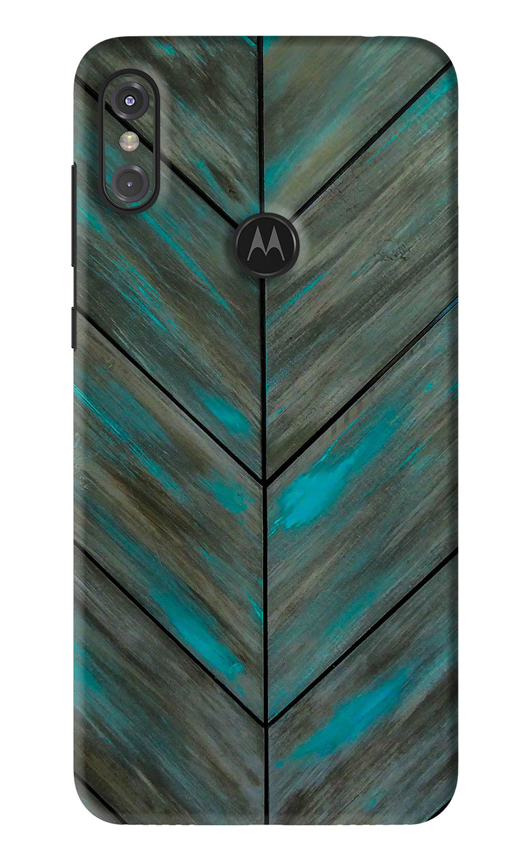 Pattern Motorola Moto One Power Back Skin Wrap