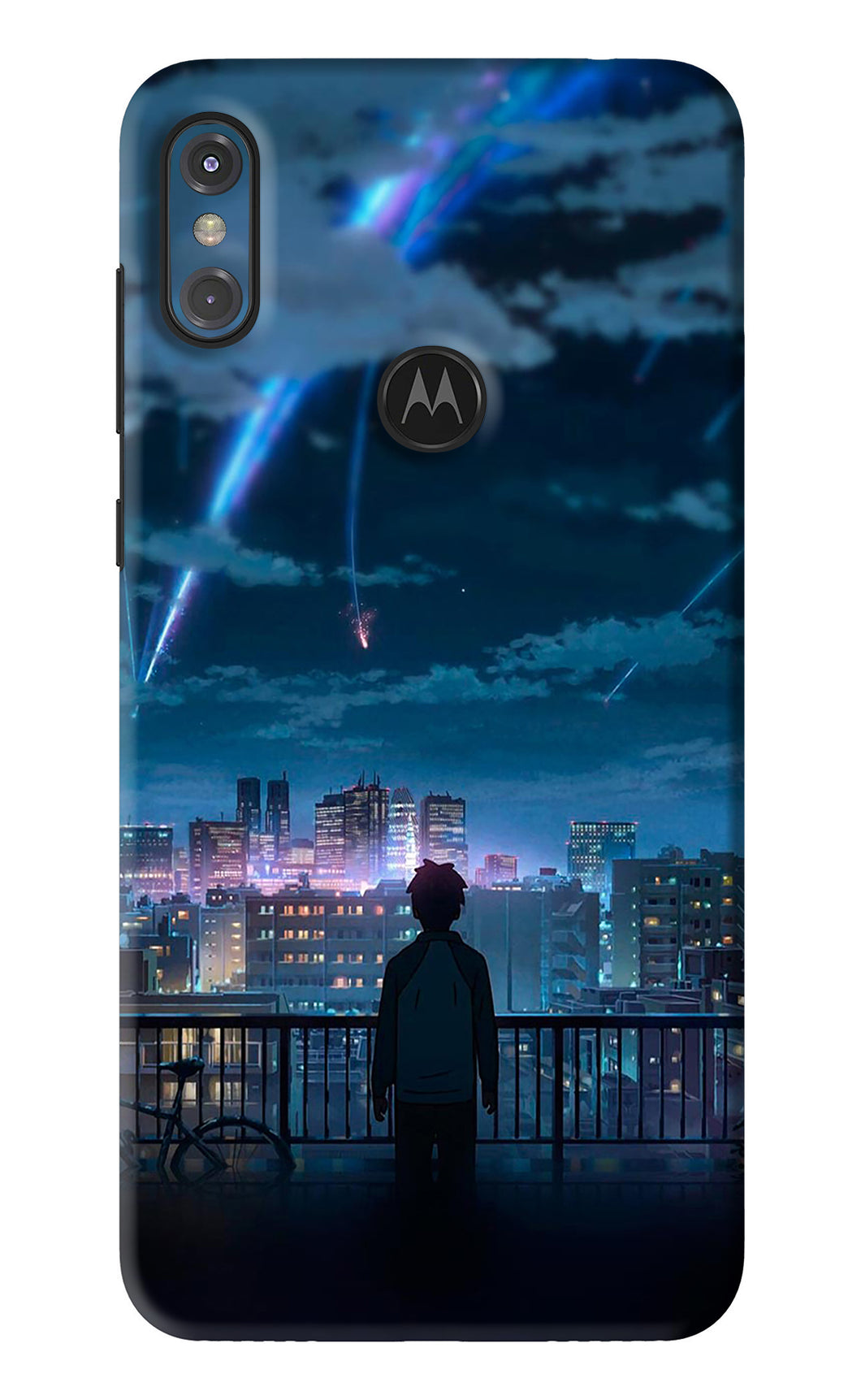 Anime Motorola Moto One Power Back Skin Wrap