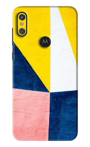 Colourful Art Motorola Moto One Power Back Skin Wrap