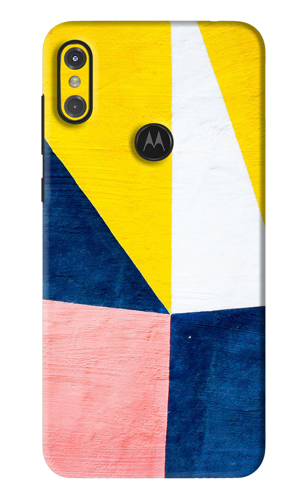 Colourful Art Motorola Moto One Power Back Skin Wrap