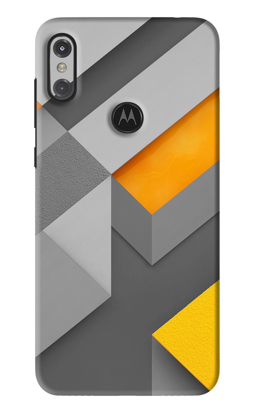 Abstract Motorola Moto One Power Back Skin Wrap